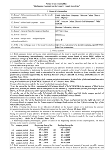 On Income Accrued on the Issuer`s Issued Securitiespdf