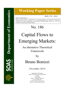 Capital Flows to Emerging Markets