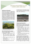 grazing management of the lower lakes lake edge