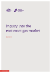 Inquiry into the east coast gas market