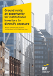 Ground rents: an opportunity for institutional investors to