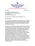 June 30, 2011 Comment Letter - The Issuer Advisory Group, LLC
