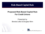 Proposed Risk-Based Capital Rule For Credit Unions
