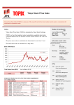 Tokyo Stock Price Index