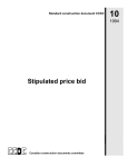 Stipulated Price Bid - Ccdc10
