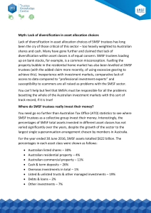 Myth: Lack of diversification in asset allocation