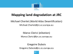 Mapping land degradation at JRC