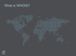 What is Whois?