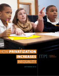 How privatization increases inequality