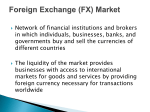 Foreign Exchange (FX) Market