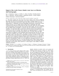 Impact of the Arctic Ocean Atlantic water layer on Siberian shelf