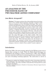 an analysis of the price/book ratio of two maltese