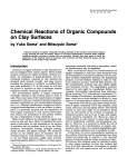 Chemical Reactions of Organic Compounds on