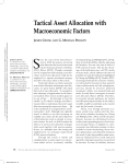 Tactical Asset Allocation with Macroeconomic Factors