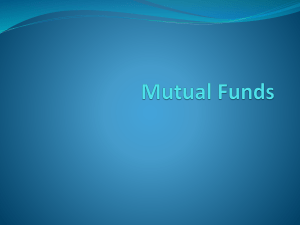Mutual Funds - McDonaldMath
