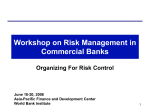 Why Risk Management
