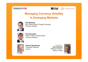 Managing Currency Volatility in Emerging Markets