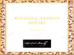Wolfgang Amadeus Mozart - St Johns Sandbach Primary School