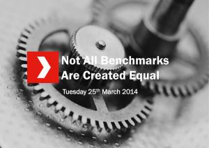 Not All Benchmarks Are Created Equal