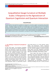 Isoqualitative Gauge Curvature at Multiple Scales: A Response to