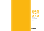 BIoGas coMEs oF aGE