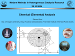 Chemical (Elemental) Analysis - Fritz-Haber
