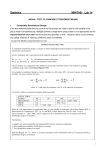 Statistics MINITAB