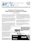 Richmond Lake Water Quality Project: Septic Systems on Shoreline