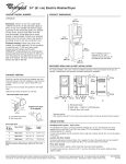 24" (61 cm) Electric Washer/Dryer