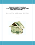 countrywide financial corporation and the subprime mortgage