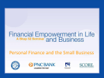 Personal Finance and the Small Business