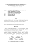 UTILIZATION OF OZONIZATION FOR THE POLYCYCLIC