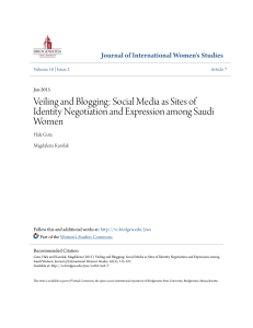 Social Media as Sites of Identity Negotiation and Expression among