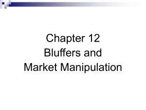 Chapter 12 Bluffers