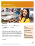 Competitive Foods and Beverages Among Latino Students
