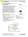 MC33662, LIN 2.1 / SAEJ2602-2, LIN Physical Layer