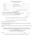 Womens League Registration Form