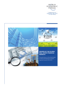 drivers of the global real estate financial markets