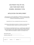 Employment Application