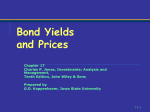 Bond Yields and Prices