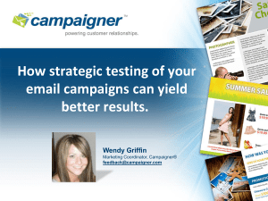 How strategic testing of your email campaigns can yield better results.