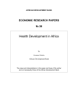 38 - Health Development in Africa