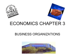 ECONOMICS CHAPTER 3