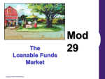 Loanable Funds