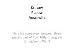 Krakow Plazow Auschwitz