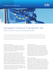 European Financial Transaction Tax