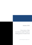 Overview of the Commonwealth Property Management Framework