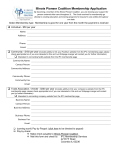 Illinois Pioneer Coalition Membership Application