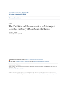 The Civil War and Reconstruction in Mississippi County: The Story of