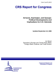 Armenia, Azerbaijan, and Georgia - Homeland Security Digital Library